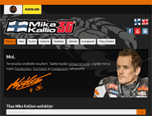 Tablet Screenshot of mikakallio.com